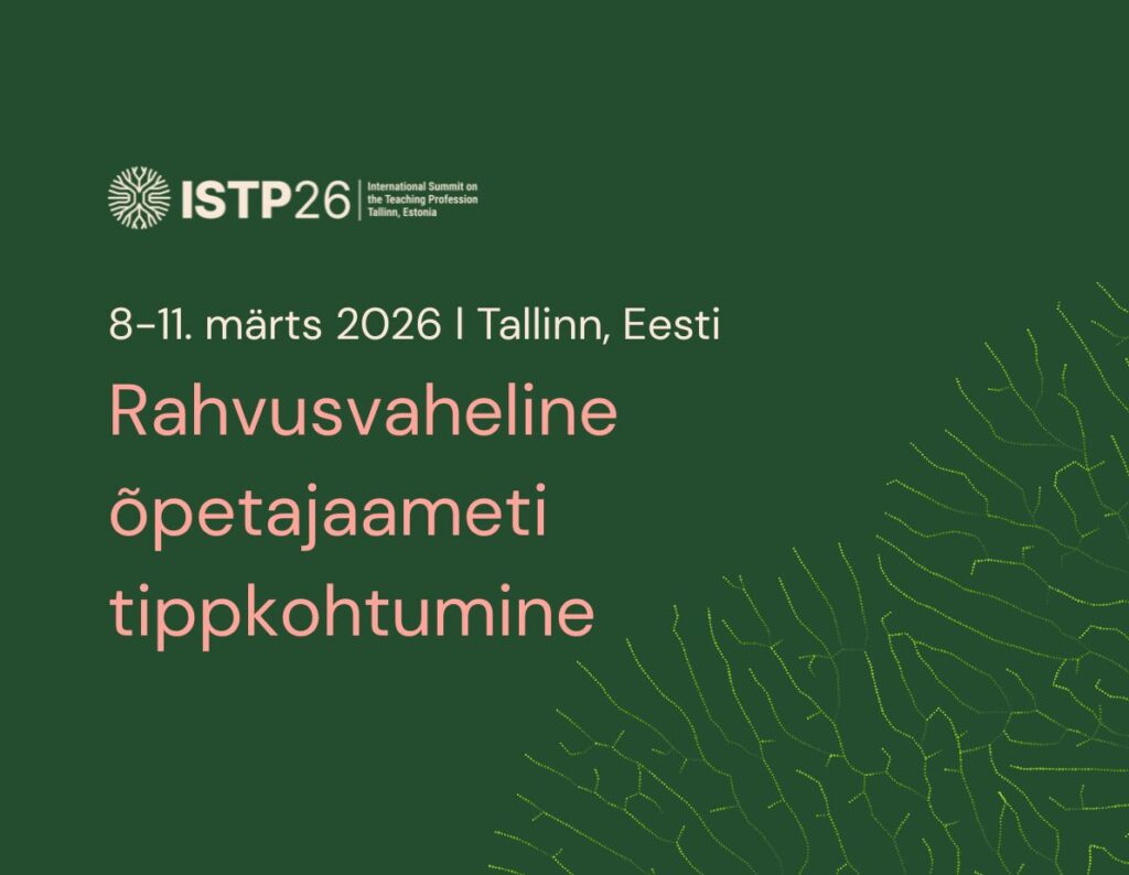 Hariduse tippkohtumisel juhib Eesti rahvusvahelist arutelu tulevikuhariduse üle ja tutvustab TI-Hüpet