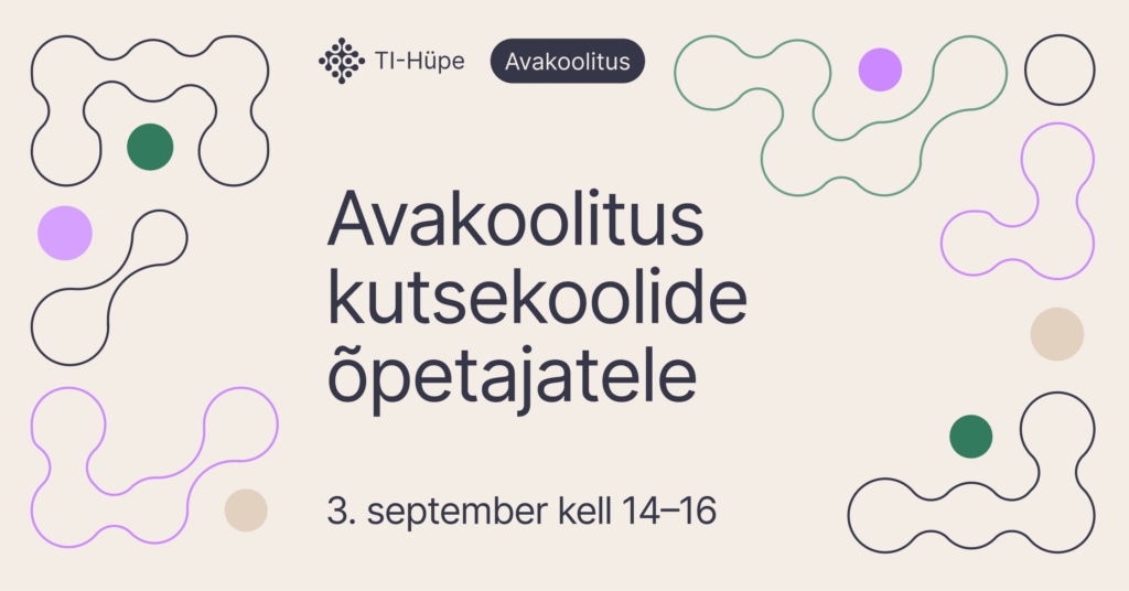 VAATA: Avakoolitus kutsekoolide õpetajatele
